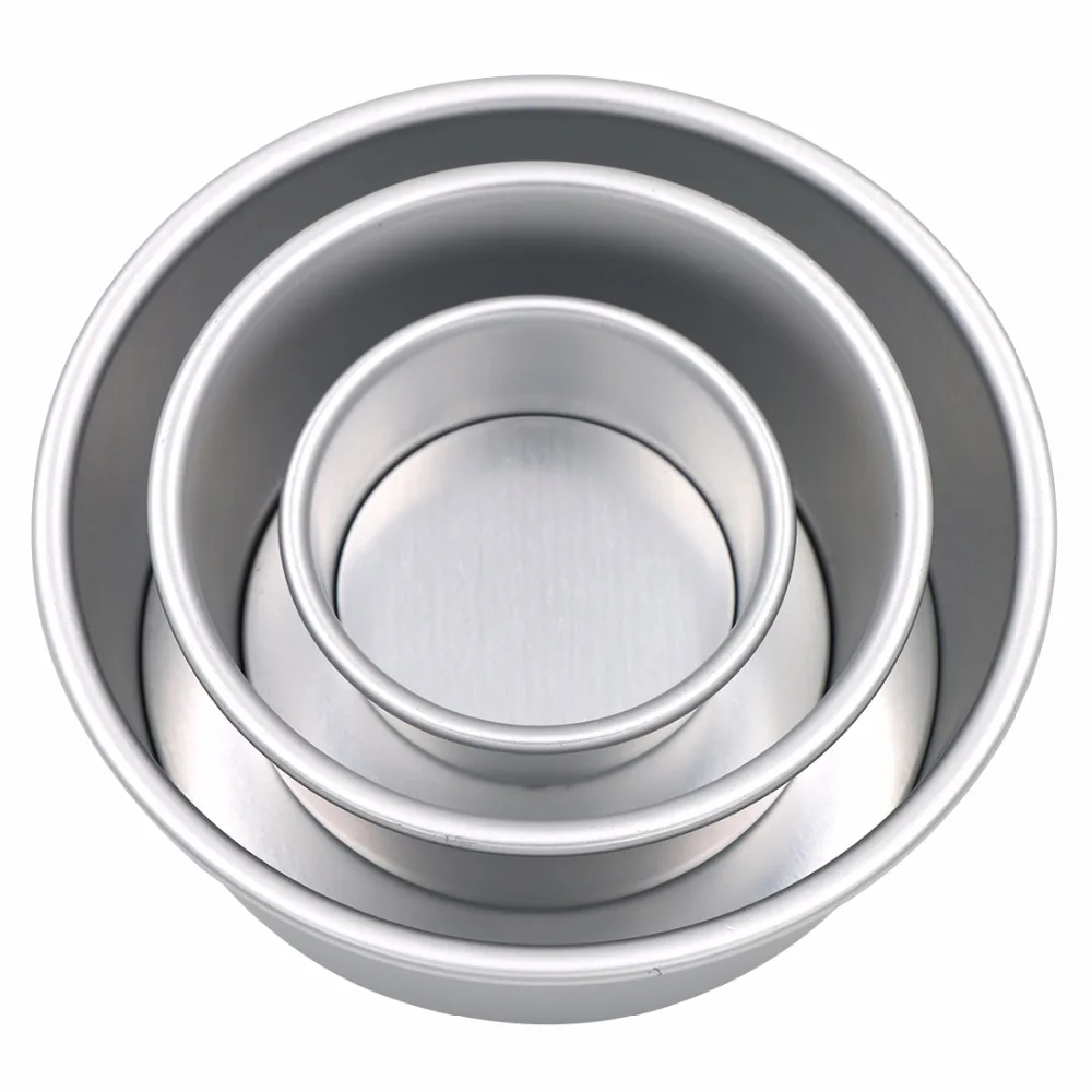 

1 Pcs Cake Mold Baking Tray DIY Round Chimney Toast Tools Making Tools Aluminum Alloy Metal Moulds CE / EU Hello Kitty Kitchen