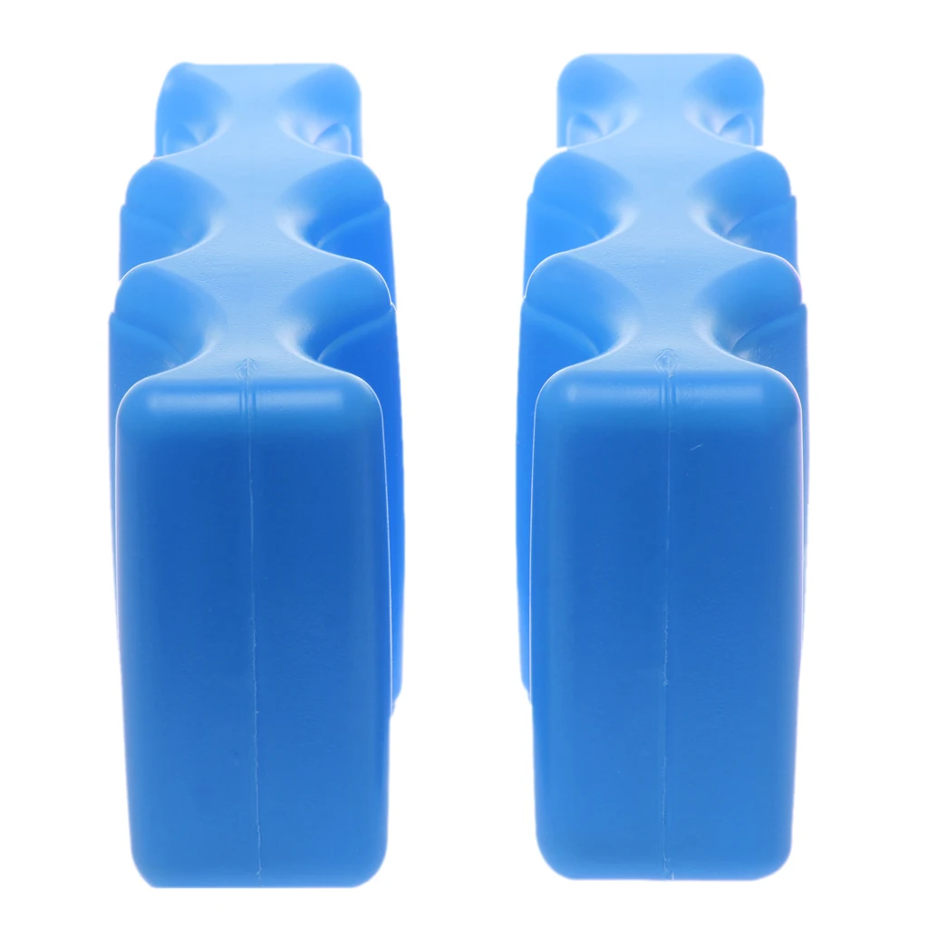 Popular 2Pcs/Set Mom Mother Ice Pack Cooling Element Freezer Transport Milk Bulk for Travel 600ml
