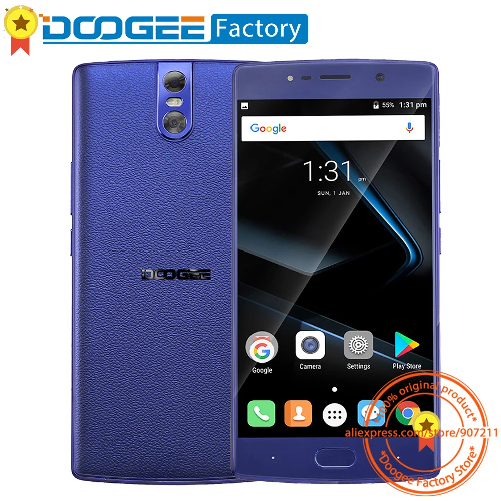 DOOGEE BL7000 MTK6750T Octa CoreAndroid 7 0 смартфон 5 'ɿHD 4 + 64 Гб двойной сзади 13.0MP камера