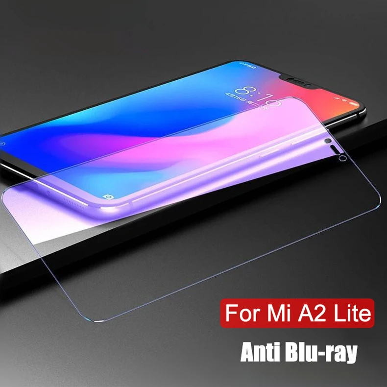 2 шт./лот, закаленное стекло для Xiaomi Mi A3 A2 Lite, защита экрана, анти-Blu-Ray стекло для Xiaomi Mi a2 a3, пленка из закаленного стекла