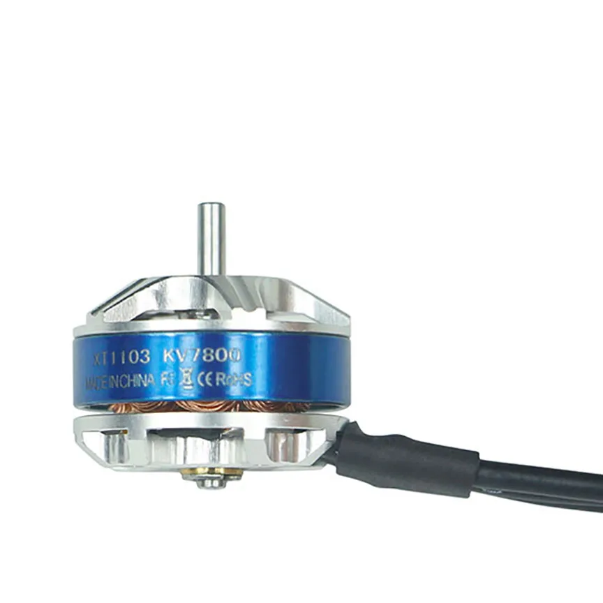 Последние KINGKONG/LDARC FPV яйцо 136 мм гоночный Дрон аксессуары XT1103 7800KV двигатель с 2