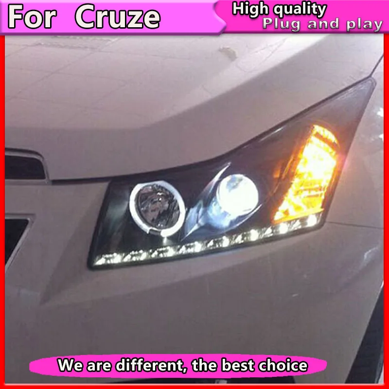Автомобильный Стайлинг для Chevrolet Cruze фары 2009 2014 светодиодный фонарь фар