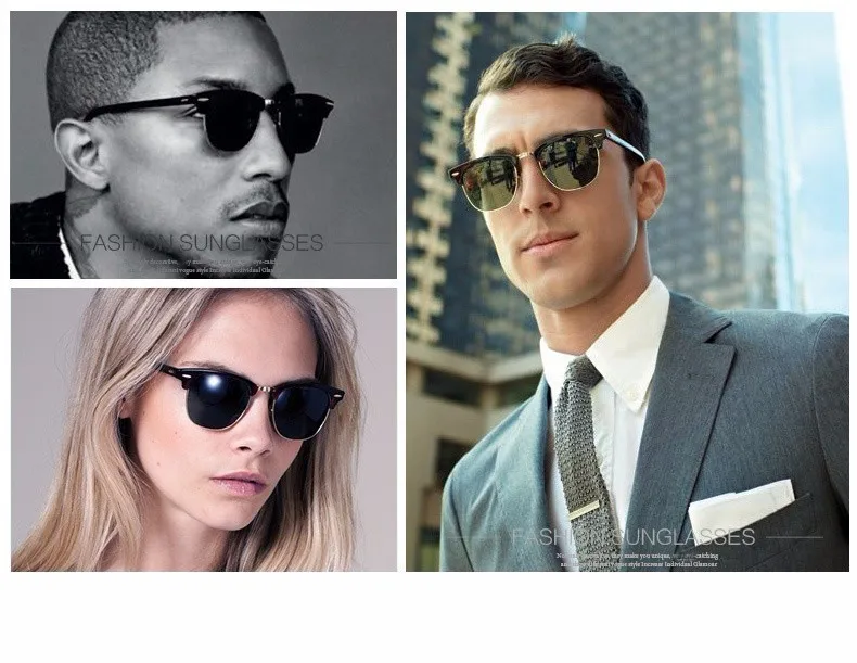 Brand Design Grade Sunglasses Men Women Mirror Sunglass Vintage Retro Points Sun Glasses For men Female Lady Male Sunglass 2016 (30)