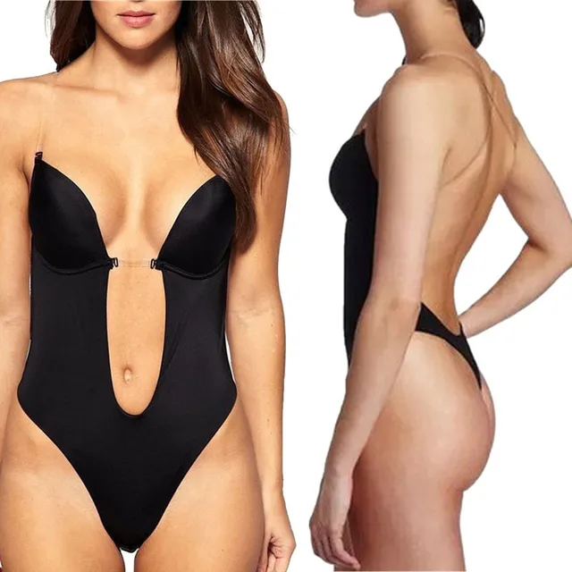 NINGMI Party Dress Bodysuit Underwear Women Body Shaper
