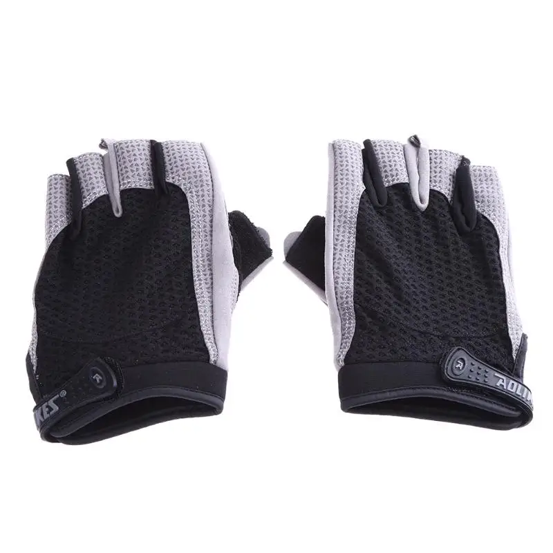 1 Pair Anti-skid Breathable Gym Gloves Men Women Body Building Training Sport Dumbbell Fitness Exercise Weight Lifting Gloves