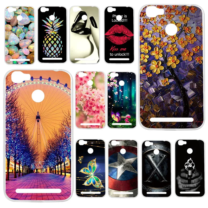 

TAOYUNXI Soft TPU Phone Cases For Homtom HT50 Case Silicone Cover For Homtom HT50 Cover Painted case bag Fundas Bumper