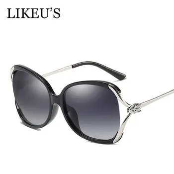 

LIKEU'S Brand Design Luxury Polarized Sunglasses Women Ladies Gradient Butterfly Sun Glasses Female Vintage oversized Eyewear
