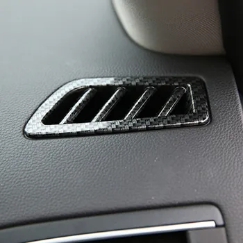 

For Renault Koleos 2017 2018 Car Styling Accessories ABS Plastic Car front air outlet Decoration Cover Trim sticker