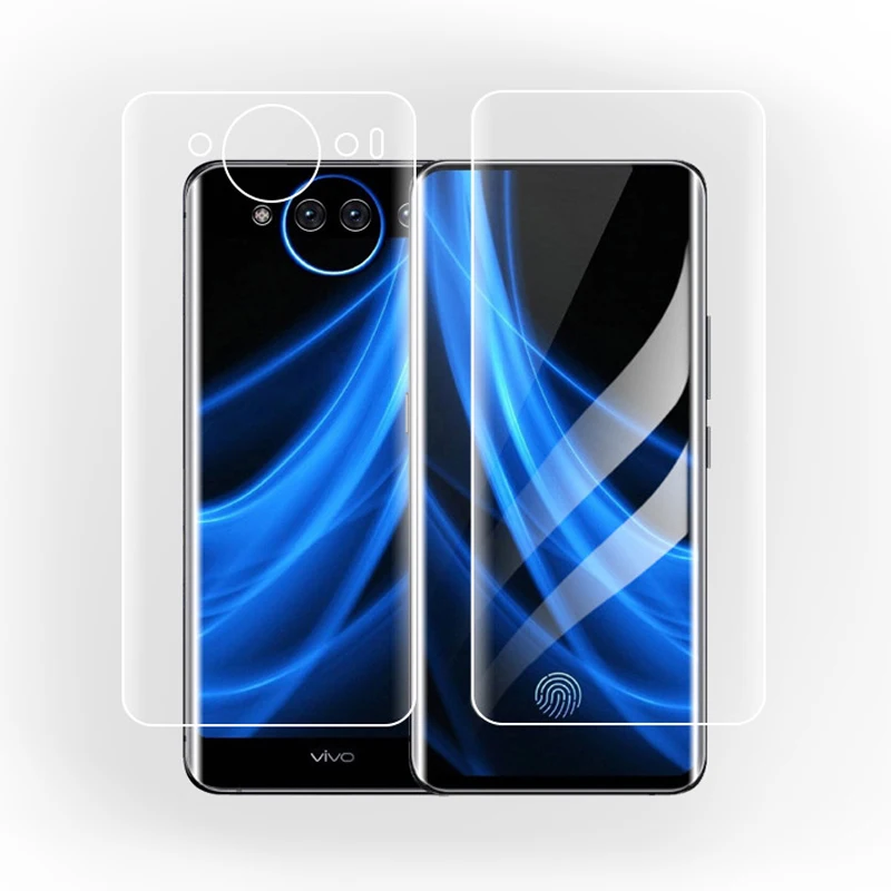 Ультра-тонкая передняя задняя прозрачная полная крышка мягкая Гидрогелевая