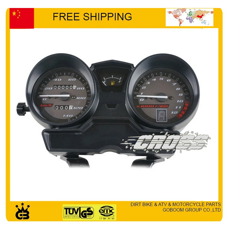 125cc Motorcycle Speedo Meter Gauge Instrument ybr YBR125 YJM125 Hornet odometer speedometer free shipping 125cc Motorcycle Speedo Meter Gauge Instrument ybr YBR125 YJM125 Hornet odometer speedometer free shipping
