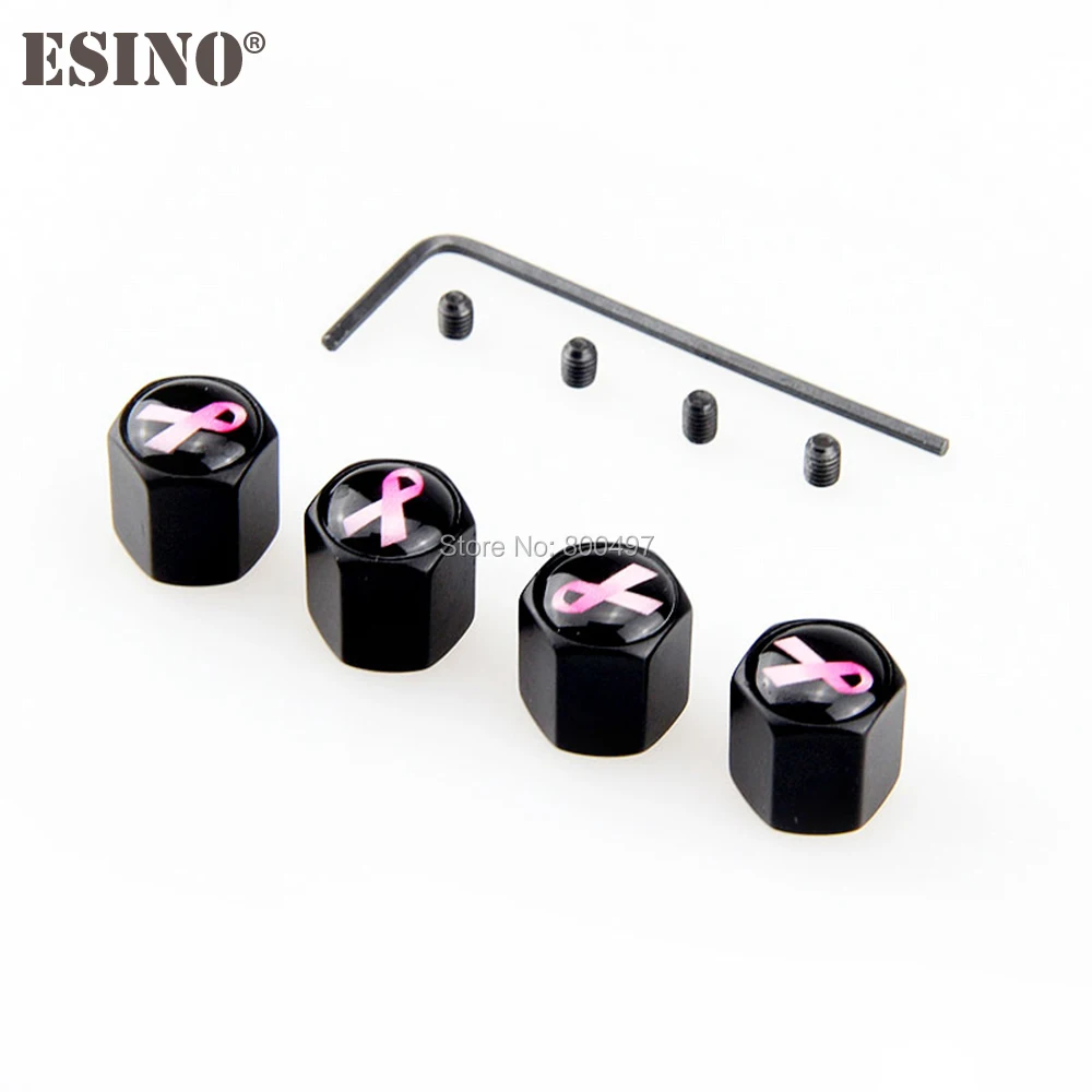 4 x Car Styling AIDS Anti theft Stainless Universal Steel Wheel Tire