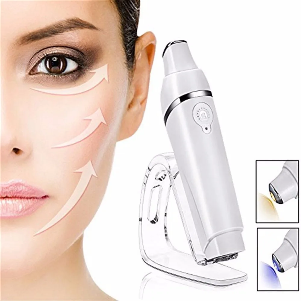 Heated Sonic Eye Massager Wand, Vibrating Massage Galvanic Wand for