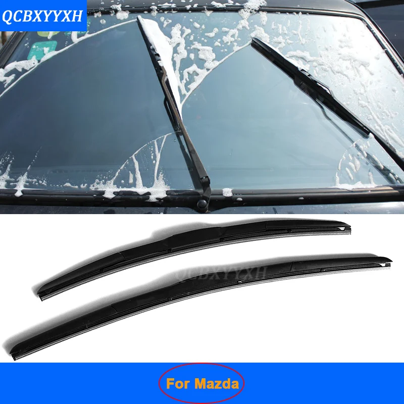 Car Styling Utype Soft Frameless Bracketless Rubber Front Windshield