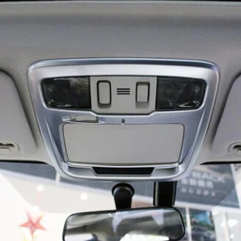 

ABS Plastic For Subaru Outback 2015 2016 Car styling Car front reading Lampshade read lamps lights panel Cover Trim