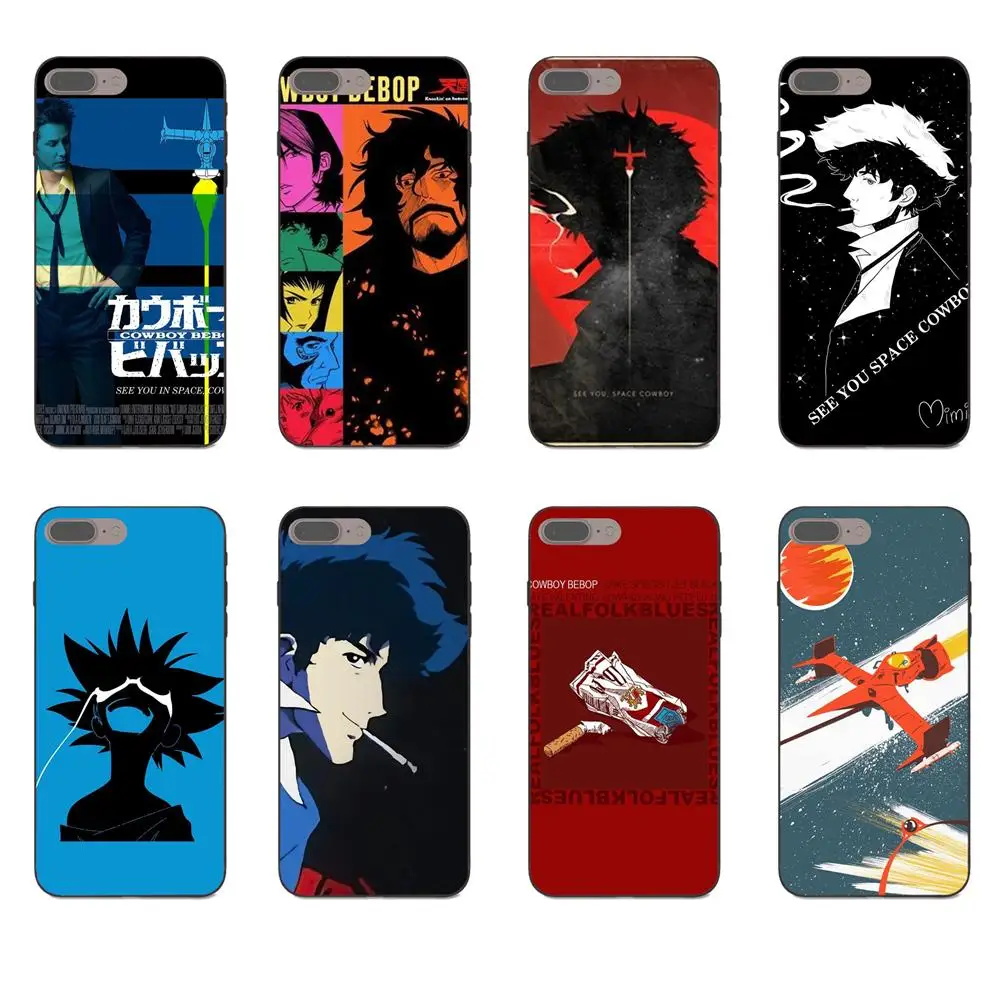 

Soft Phone Cases Cover For Samsung Galaxy I9080 Note 4 8 9 S3 S4 S5 S6 S7 S8 S9 S10 Edge Plus Lite G313 Space Cowboy Bebop