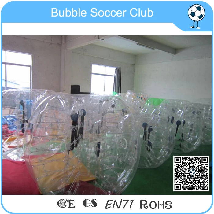 

Free shipping, 8 pcs inflatable bubble football suit,bubble ball suit,human sized hamster ball for sale