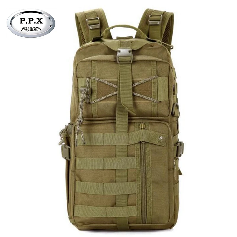

P.P.X outdoor 3P Attack Tactical Backpack CS Charge Travel Backpack High Quality Brand 30L MENS Riding Mountaineering Bag S277