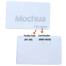 H-I-D карта 1386 RFID смарт-карта ISOCARD 125 кГц 26Bit для контроля доступа формат H10301