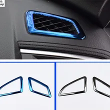 Нержавеющая сталь передний кондиционер на выходе рамка внутреннее покрытие Decortion Sequin для Honda Civic 10th Gen 4DR