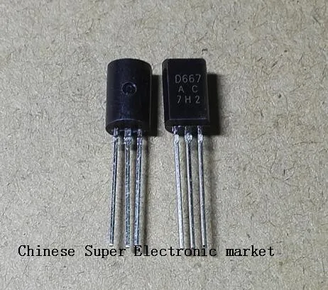 25 пар 2SD667AC + 2sB 647ac TO 92L 2SD667 647 D667AC B647AC D667 B647|b647|irc c |