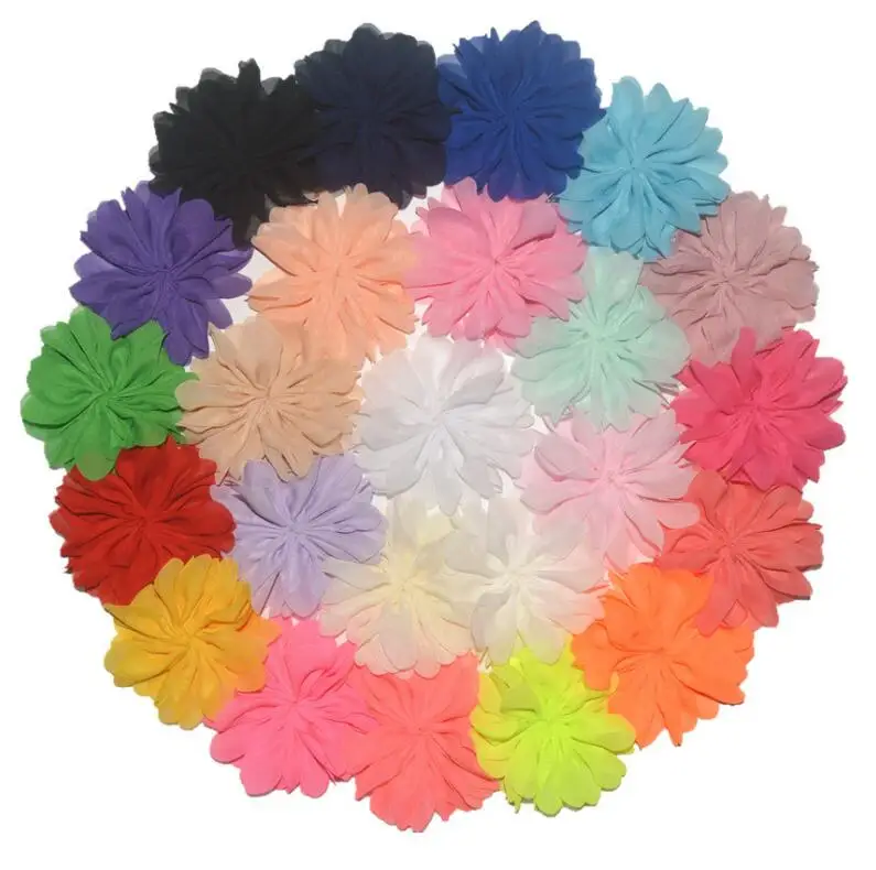 Шифоновые цветы высокого качества искусственный цветочный букет для