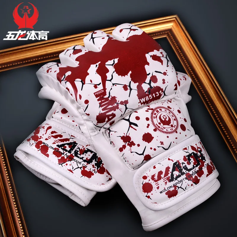 Wulong sanda boxing gloves MMA gloves knuckles taekwondo sandbags fight