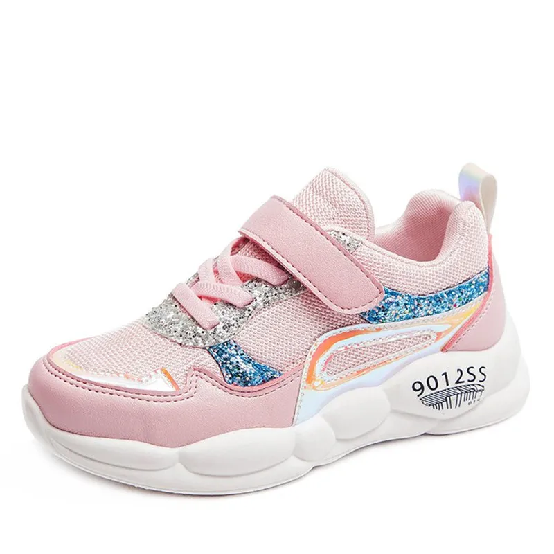 

DIMI 2019 Spring/Autumn Children Shoes Girls Sport Shoes Fashion Breathable Soft Kids Casual Sneakers for Girl