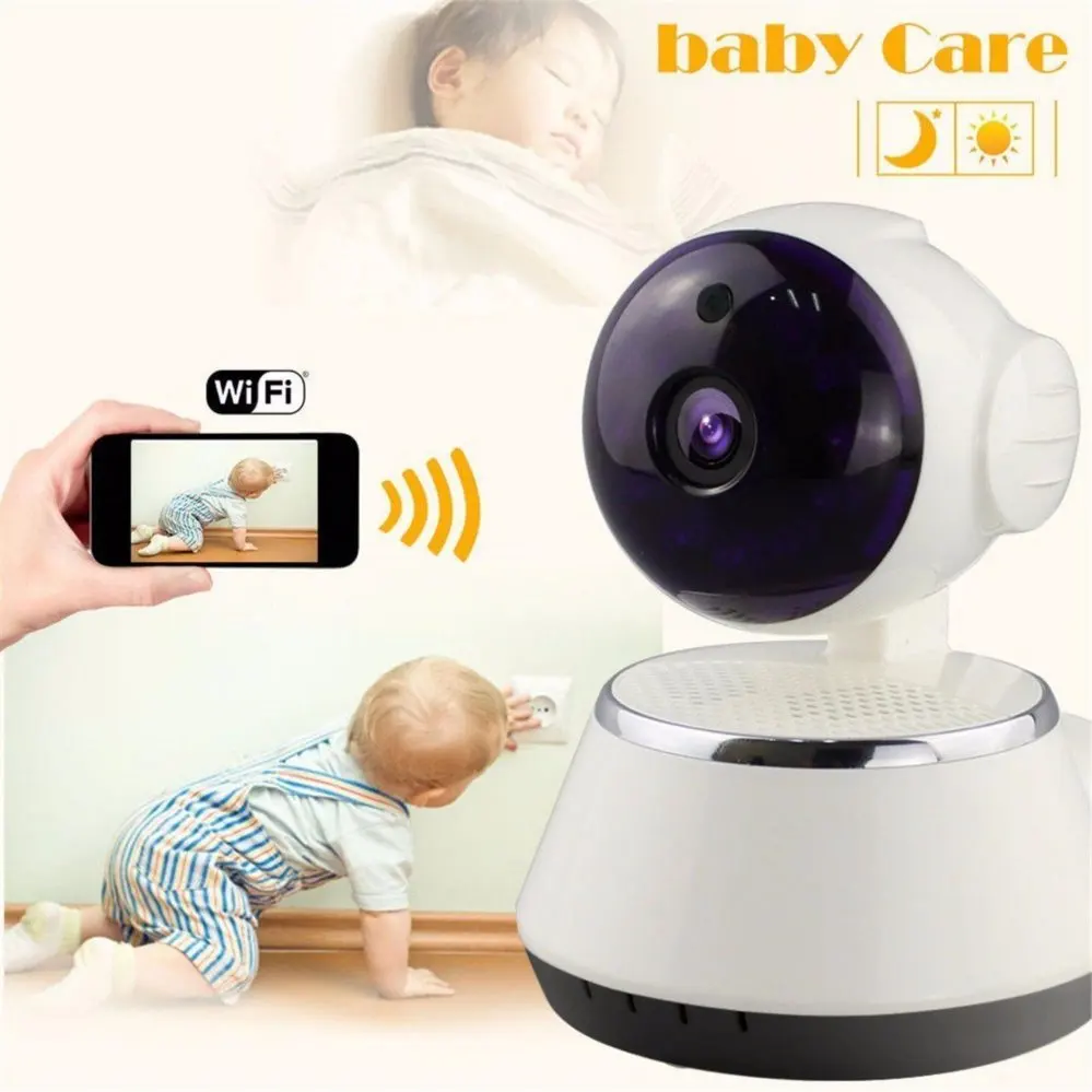  Wireless IP Camera WIFI 720P CCTV Home Security Cam Micro SD Slot Support Microphone & P2P Free APP - 32820259191