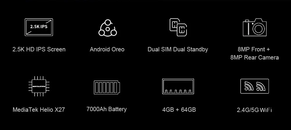 CHUWI HI9 PLUS CWI532 4G Phablet MT6797 (X27) cpu 10,8 дюймов Android 8,0 4 Гб ram 64 Гб rom Dual SIM USB 3,0 тип-c планшетный ПК