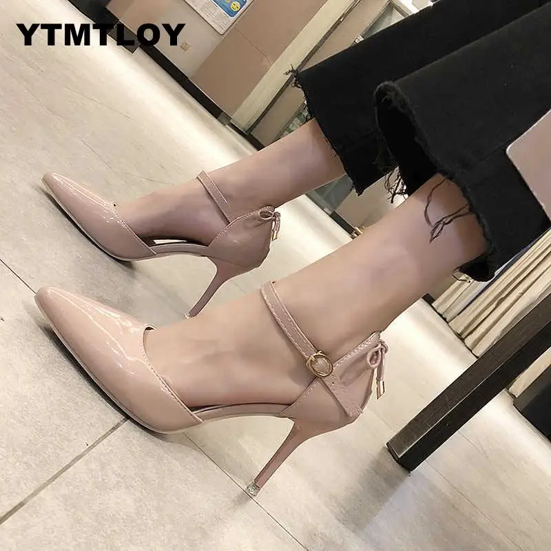 

2019 Fashion Womens High Heels Sexy Platform Pumps Pointed Toe Shoes Summer Lady Sexy High Heels