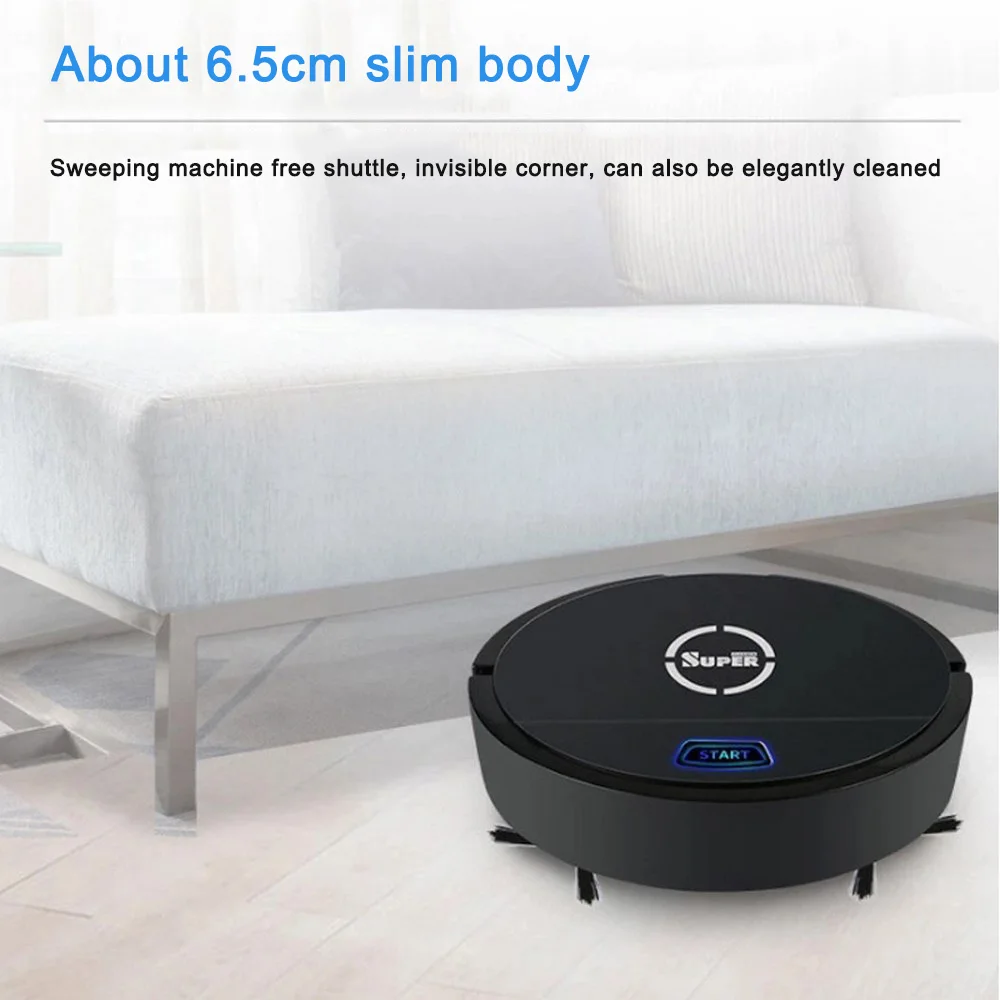 

Automatic Sweeping Robot Charging Model Household Wet and Dry Intelligent Cleaning Machine Smart Vacuum Cleaner with USB Charge