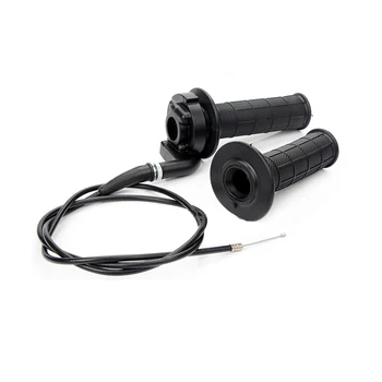 

Twist Throttle 7/8" 22mm Handle Grip and Cable Replacement For Motorcycles ATV Dirt Quad Pit Bike 110cc 125cc 140cc