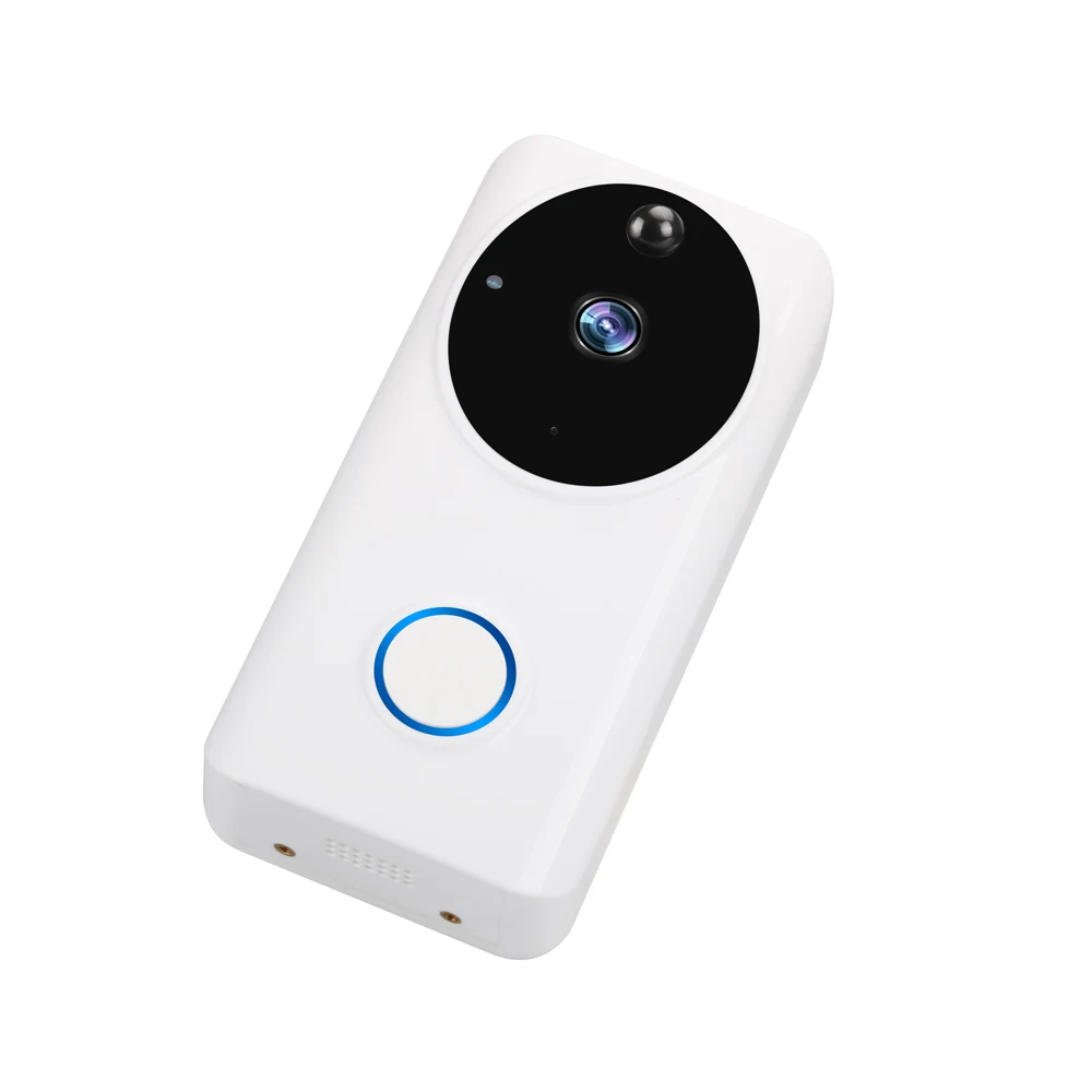 Tuya Smart life Home Wireless doorbell WIFI video door phone night vision camera talkback intercom audio recorder PIR Motion