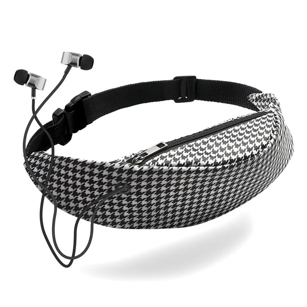 

F Waist bags 3D Printed Bulldog Adjustable Belt Women for Outdoors Girls Travelling Phone Bag Waist Packs travel Belt bag