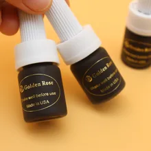 4 шт. Перманентный Макияж Микро Пигмент Золотая Роза пигмент для перманентного макияжа для бровей подводка для глаз губ татуировка тела 5 мл/бутылка струи черный