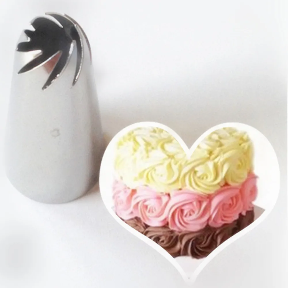 Stainless Steel Flower Icing Piping Nozzles Cake Decoration Pastry Mold Tips Nozzles Cream Bakeware Cupcake Cake Decorating Too Stainless Steel Flower Icing Piping Nozzles Cake Decoration Pastry Mold Tips Nozzles Cream Bakeware Cupcake Cake Decorating Too