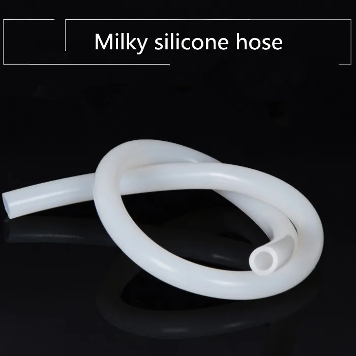 

Milky white silicone tube hose water-cooled water pipe water cooling kit installation water pipe 7*10mm elastic strong high temp