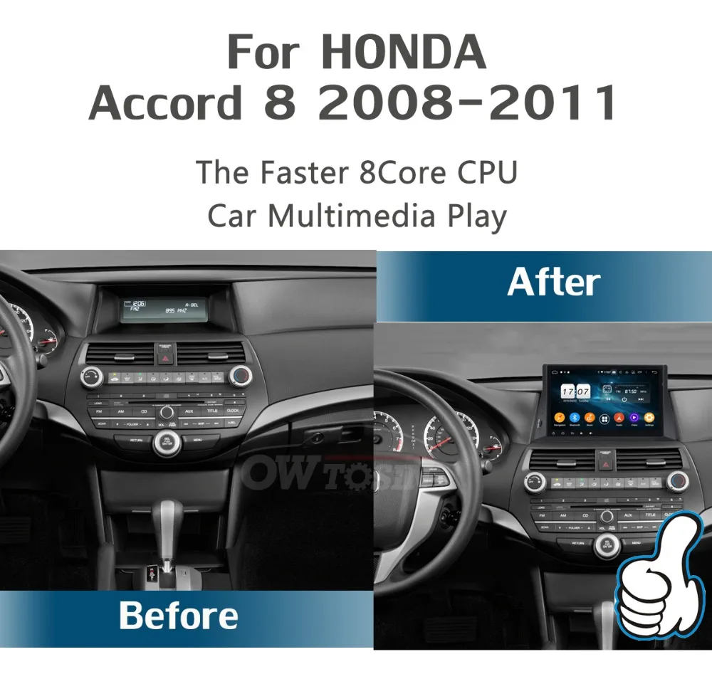 10," ips 8 Core 4G+ 64G Android 9,0 Автомобильный DVD плеер для Honda Accord 8 2008 2009 2010 2011 2012 2013 gps компактное минирадио CarPlay попугай