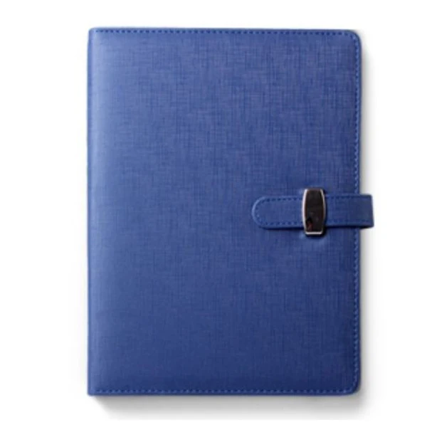 

3 Size Diary Notebook Personal Pocket Organiser Planner PU Leather Cover, Blue A6