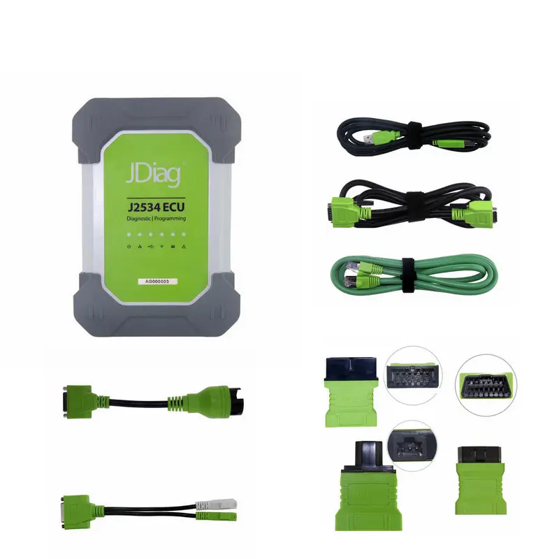 JDiag Elite II Pro J2534 для B-W/для B-nz/для A-di/для T-yota/для диагностики H-nda и программирования ЭБУ с бесплатным программным обеспечением hdd