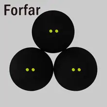 1 шт., мяч для сквоша, два-желтые точки, низкая скорость, спортивные резиновые шарики, тренировочный мяч для игры в сквош, профессиональный инструмент для обучения игрока