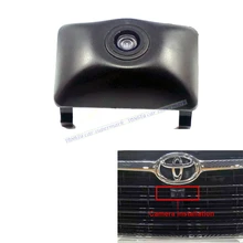 CCD TELECAMERA di Parcheggio Auto Vista Frontale CCD Della Macchina Fotografica Per Toyota Camry nuovo Corolla LAND CRUISER highlander Anteriore della macchina fotografica impermeabile