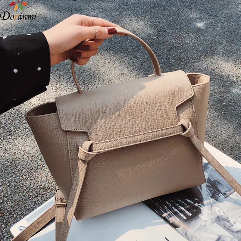 

DORANMI Leather Handbag Women's Totes Bag 2019 Luxury Brand Designed Large Capacity Handbag Female Top-handle Bolso Mujer DJB718