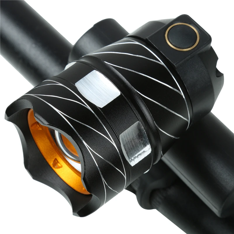 WEST BIKING ультра яркий велосипедный светильник 1200LM с бесплатным зумом Водонепроницаемый T6 светодиодный передний головной светильник задние фары USB Перезаряжаемый велосипедный светильник