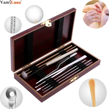 

8 Pcs Ear Pick Earwax Removal Kit, Ear Cleansing Tool Set, Ear Curette Ear Wax Remover Tool and Storage Box