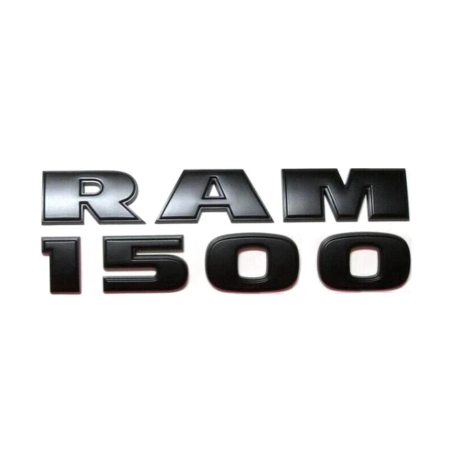 ABS Plastic RAM 1500 Emblem Badge Logo 3D-in Car Stickers ...