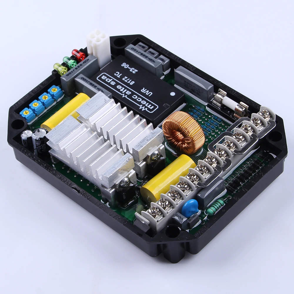 mecc alte spa AVR UVR6 Automatic Voltage Regulator China Powerly Generator Stabilizer Alternator Single Three Phase Adjuster mecc alte spa AVR UVR6 Automatic Voltage Regulator China Powerly Generator Stabilizer Alternator Single Three Phase Adjuster