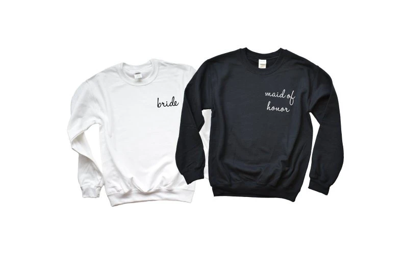 maid of honor sweatshirt