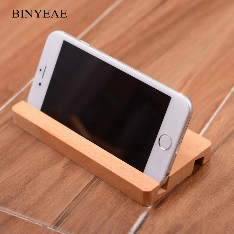 

Natural Wood Phone Holder For Samsung Galaxy A3 A5 A6 A7 A8 Plus 2016 2017 2018 Beech Material Mini Mobile Phone Holder Stand