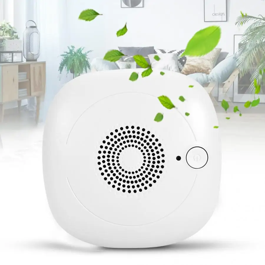 

Mini Ozone Generator Bathroom Air Purifier Home Cleaner Air Sterilizer Remove Odor Formaldehyde Sterilization EU 100-240V